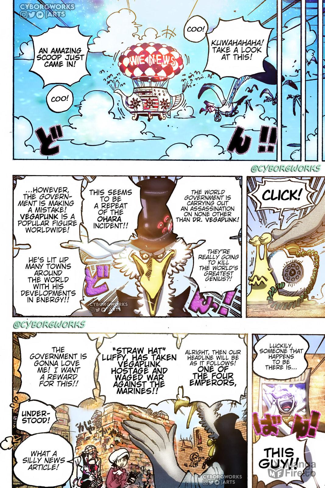 One Piece Digital Colored Chapter 1074 image 15